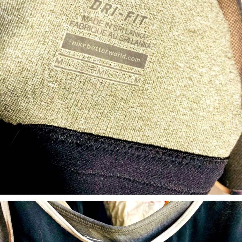 Nike dri-fit bra included white black top - Picture 2 of 7